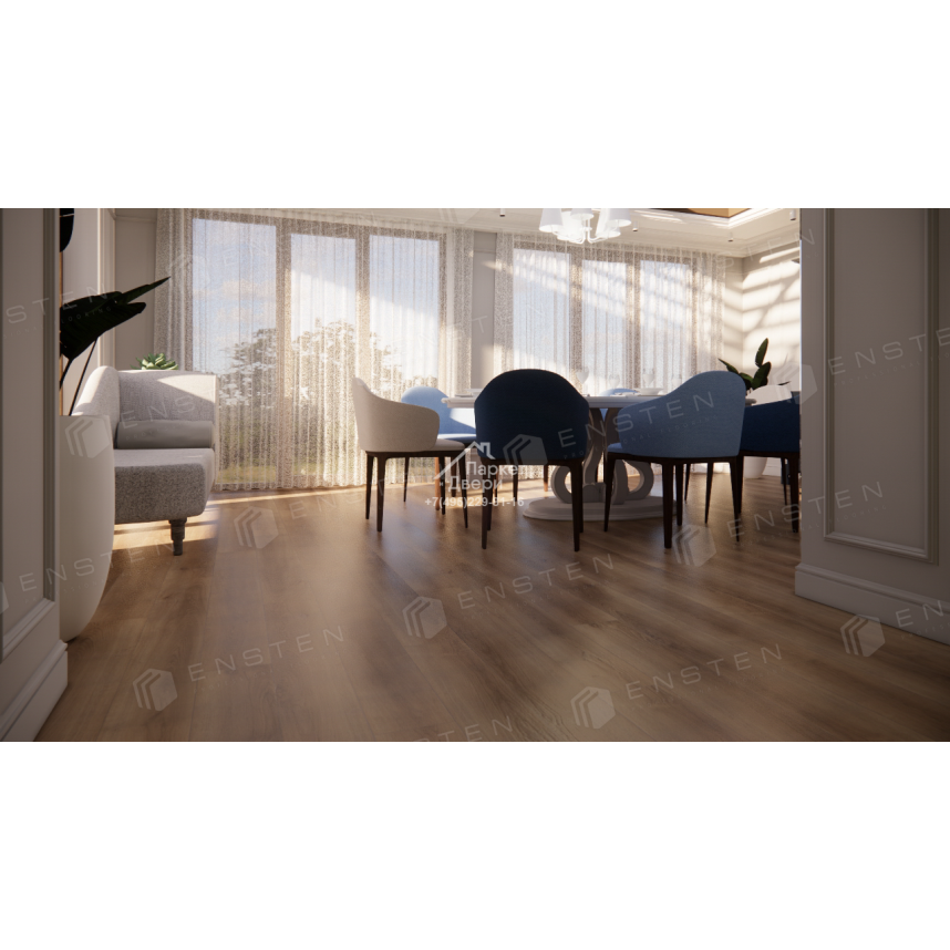Кварцвиниловый SPC ламинат Ensten Hygge Канада ECO 102-13 1524х180х4-1