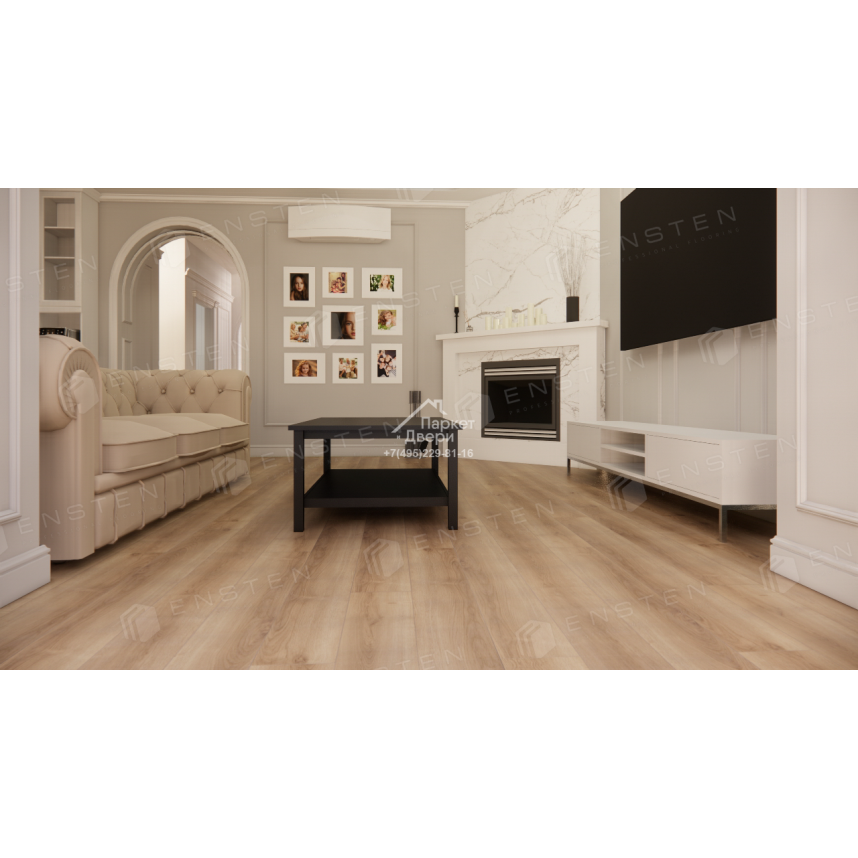 Кварцвиниловый SPC ламинат Ensten Hygge Канада ECO 102-13 1524х180х4-2