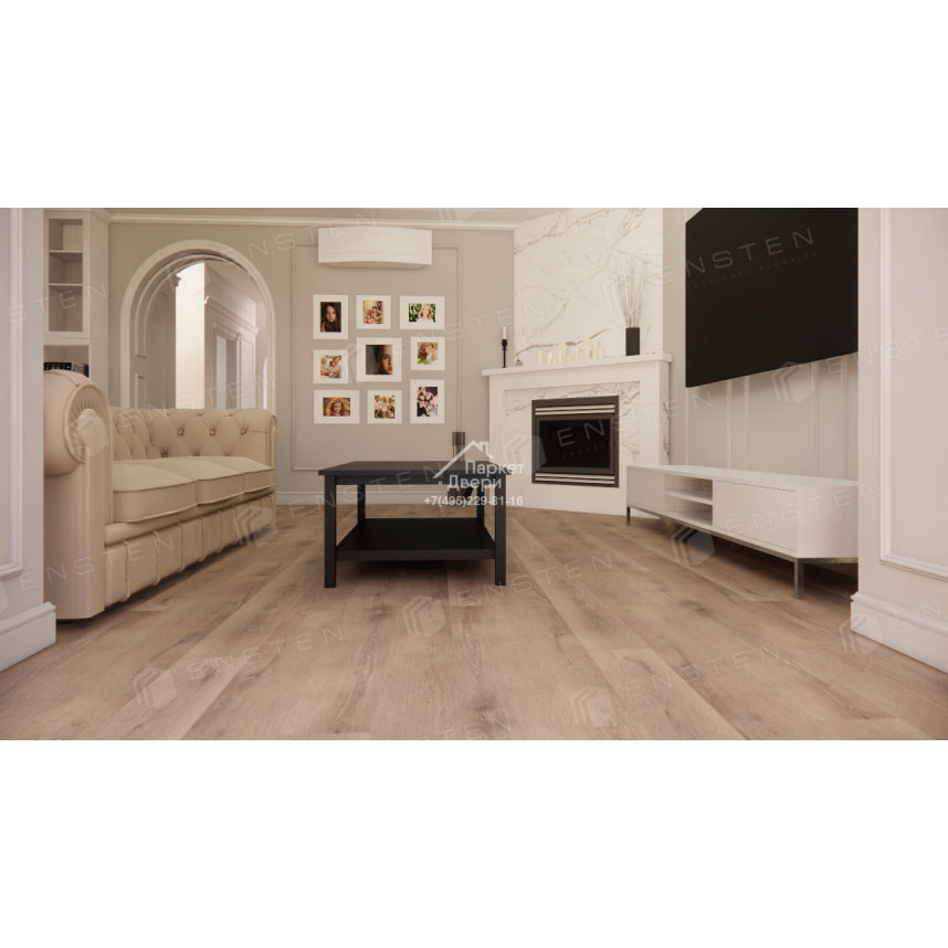 Кварцвиниловый SPC ламинат Ensten Hygge Шварцвальд ECO 102-18 1524х180х4-2