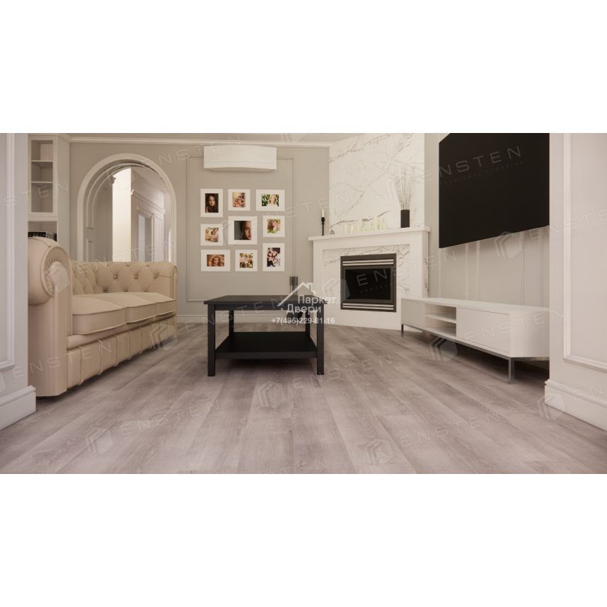 Кварцвиниловый SPC ламинат Ensten Hygge Сьерра ECO 102-21 1524х180х4-1