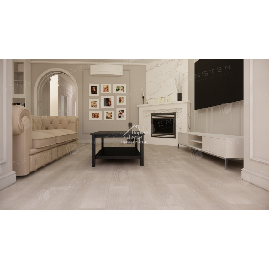 Кварцвиниловый SPC ламинат Ensten Hygge Бамбук ECO 102-22 1524х180х4-2