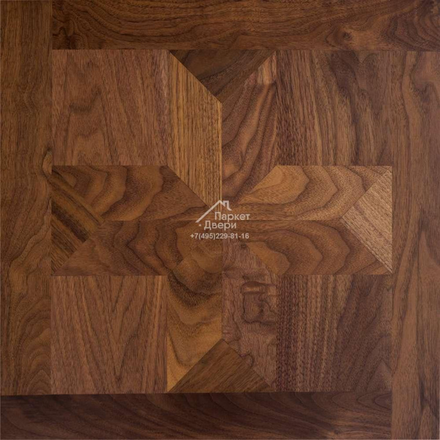 Модульный паркет Coswick Блуа Орех / Chestnut 3-х слойный,  T&G 1106-1204-10 635x635x19,05-1