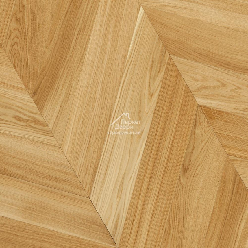 Паркет Французская Ёлка 60⁰ T&G Coswick Натуральный / Natural 1123-1201-10 548x127x19,05-1