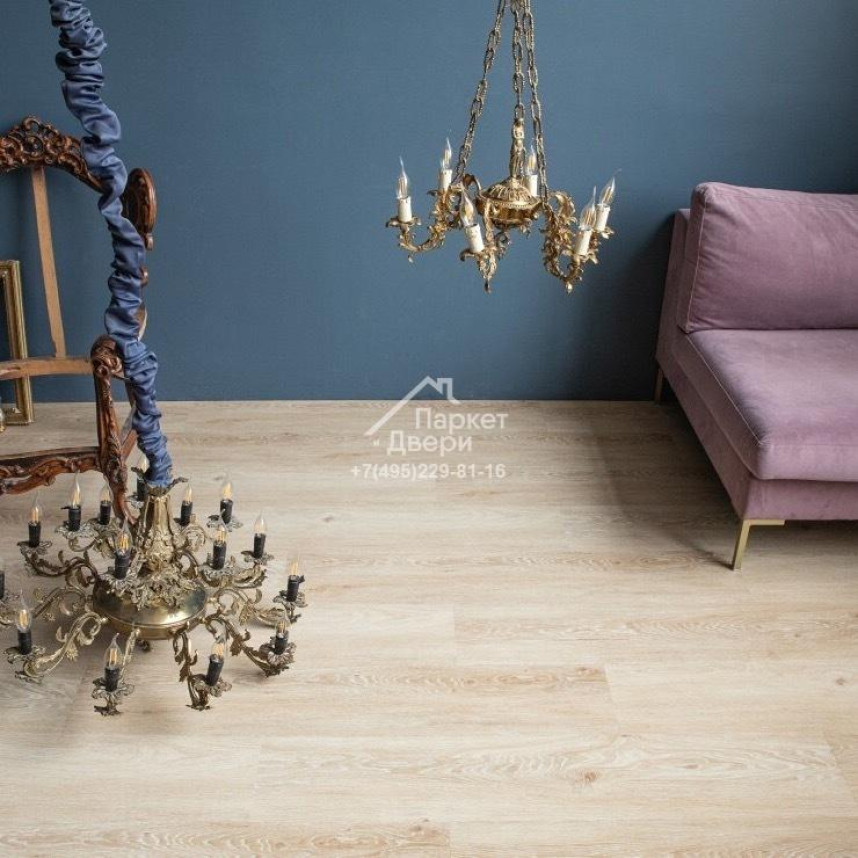 Виниловый пол VINILAM Glue Luxury 33555 Дуб Сарагоса 1227х232х2,5-1