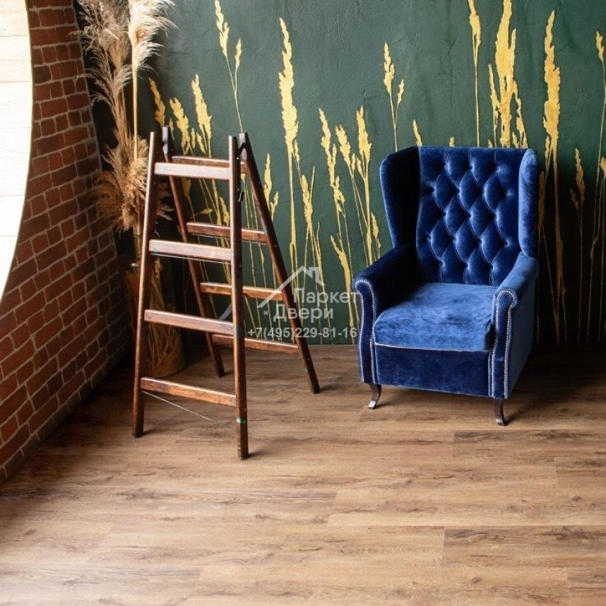 Виниловый пол VINILAM Glue Luxury 33259 Дуб Кордова 1227х232х2,5-1