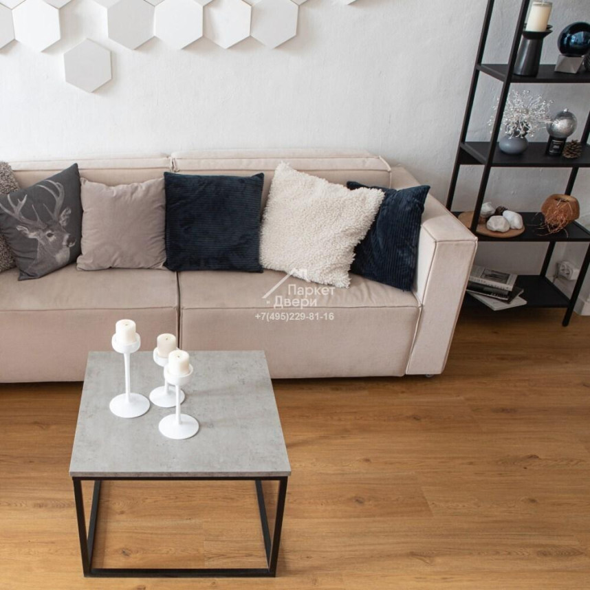 Виниловый пол VINILAM Cork Premium 33951 Дуб Севилья 1220х225х8-1