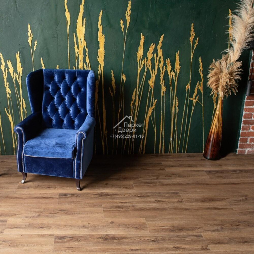 Виниловый пол VINILAM Cork Premium 33259 Дуб Кордова 1220х225х8-1