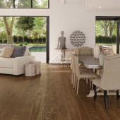 Паркетная доска Esta Parket Ясень 21077 Elegant Walnut Color 1800-2390x160x14 мм