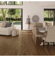 Паркетная доска Esta Parket Ясень 21077 Elegant Walnut Color 1800-2390x160x14 мм