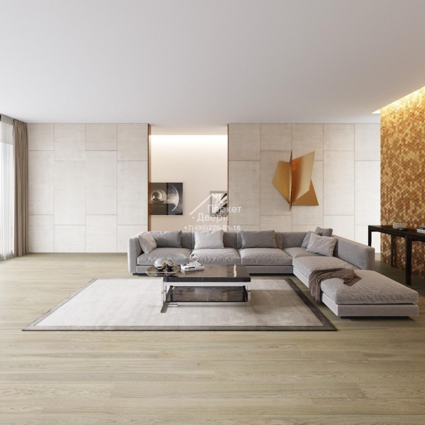 Паркетная доска Esta Parket Ясень 21074 Elegant Sandstone 1800-2390x160x14 мм
