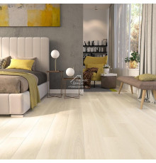 Паркетная доска Esta Parket Ясень 21072 Elegant Frost Ivory Pores 1800-2390x160x14 мм