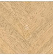 Паркетная доска Ёлка Esta Parket Ясень 24011 Herringbone Elegant Champagne 600x100x14 мм