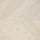 Паркетная доска Ёлка Esta Parket Ясень 24010 Herringbone Elegant Frost Ivory Pores  600x100x14 мм