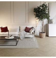 Паркетная доска Ёлка Esta Parket Ясень 24012 Herringbone Elegant Sandstone 600x100x14 мм