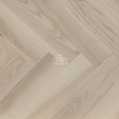 Паркетная доска Ёлка Esta Parket Ясень 24012 Herringbone Elegant Sandstone 600x100x14 мм