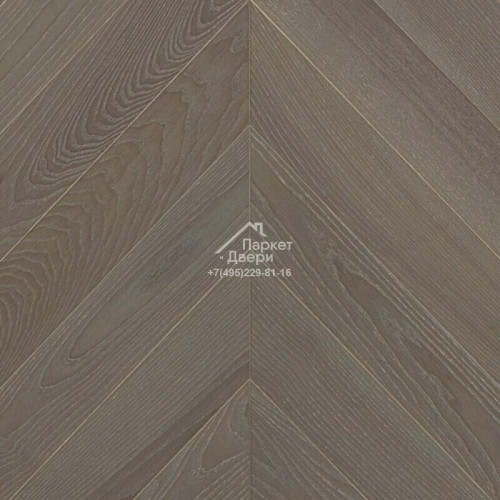 Паркетная доска Ёлка Esta Parket Ясень 25005 Chevron Elegant Chateau Pores 480x100x14 мм