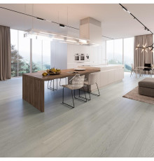 Паркетная доска Esta Parket Дуб 11166 BC Dusky Grey White Pores 1800-2390x180x14 мм