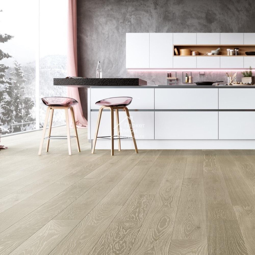 Паркетная доска Esta Parket Дуб 11159 ABC Dune White Pores 1800-2390x180x14 мм