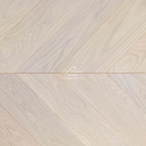 Паркетная доска Ёлка Esta Parket Дуб 15015 Chevron AB Pearl 532x120x14 мм