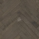 Паркетная доска Ёлка Esta Parket Дуб 14032 Herringbone Nordic S Lava Grey 600x100x14 мм
