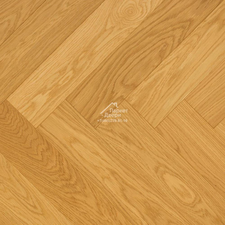 Паркетная доска Ёлка Esta Parket Дуб 14031 Herringbone AB Pure Line Extra Matt 600x100x14 мм