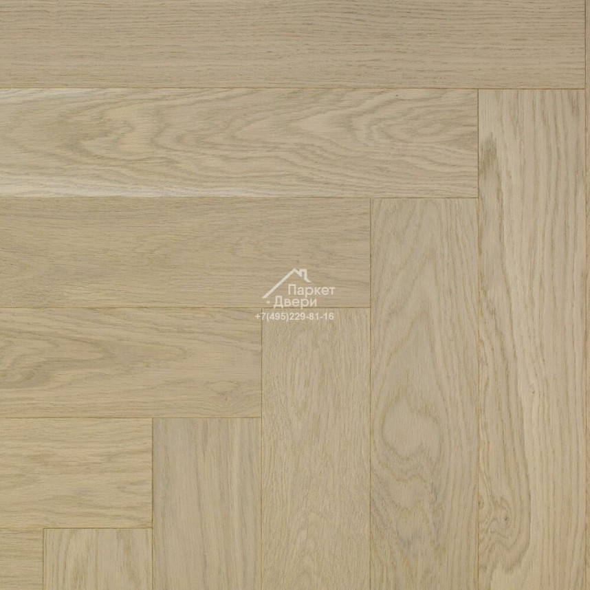 Паркетная доска Ёлка Esta Parket Дуб 14025 Herringbone AB Sandstone 600x100x14 мм