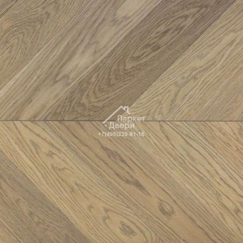 Паркетная доска Ёлка Esta Parket Дуб 14281 Herringbone AB Havana 600x100x14 мм