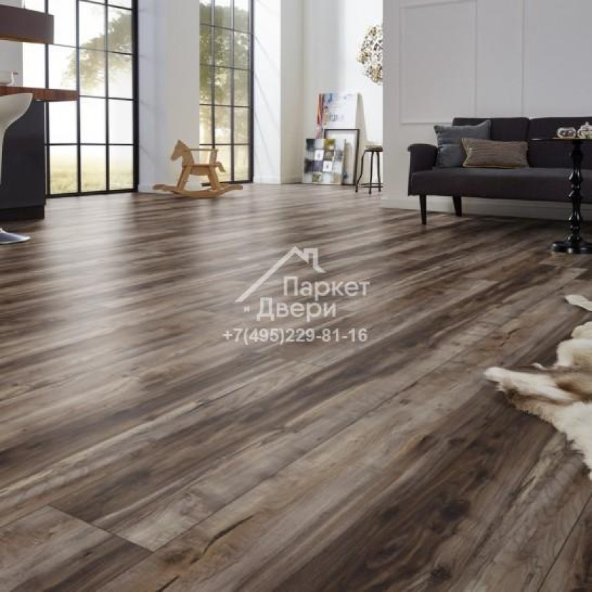 Ламинат Kronotex Exquisit Plus D6006 Клен Каньон темный 1380x244x8-4