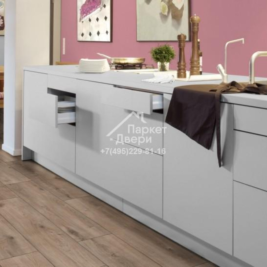 Ламинат Kronotex Exquisit Plus D6020 Дуб Кашмир титан 1380x244x8-2