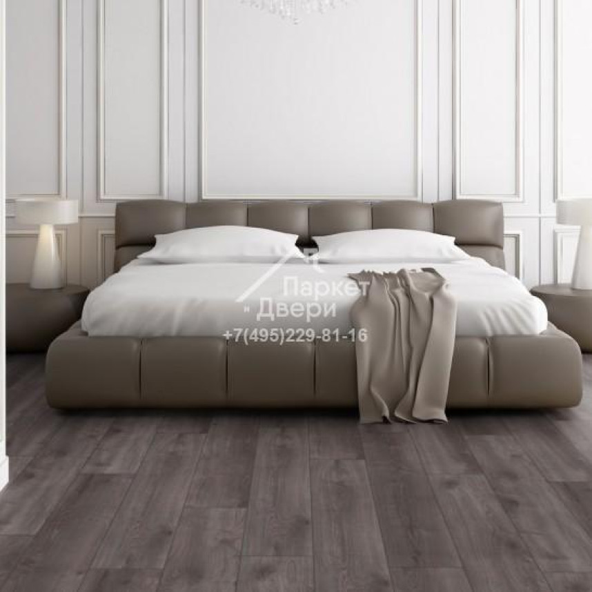 Ламинат Kronotex Exquisit D6017 Дуб Кашмир черный 1380x193x8-2