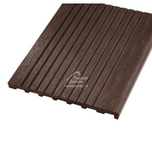 Террасная доска Terradeck TR UnoDeck ступень полнотелая 345х23 коричневый
