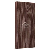 Террасная доска ДПК полнотелая TR Solid венге, 3000,4000x154x20