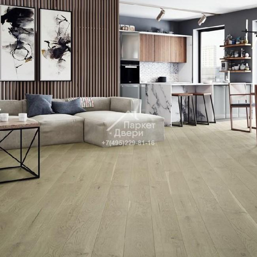 Паркетная доска Barlinek Grande Дуб NUDE GRANDE 2200x180x14-1