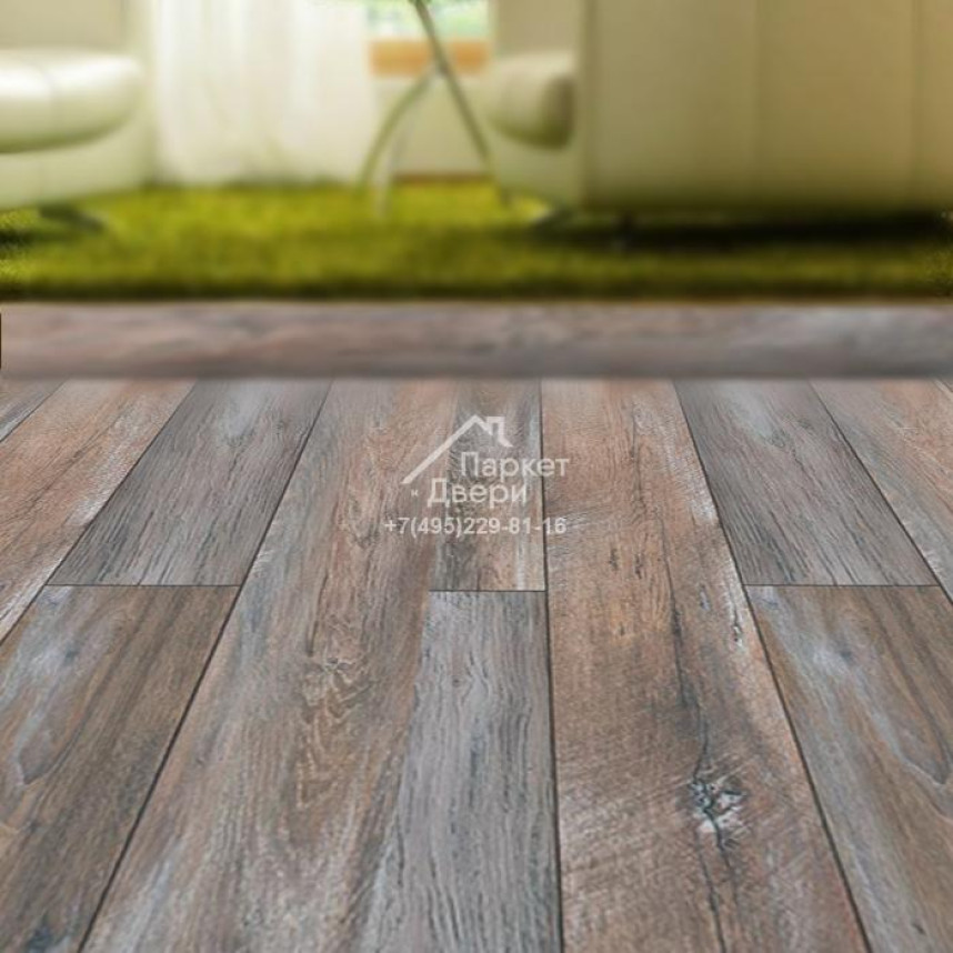 Ламинат Kronotex (Кронотекс) Penthouse Дуб Камелот R1216 1375x188x12mm-1