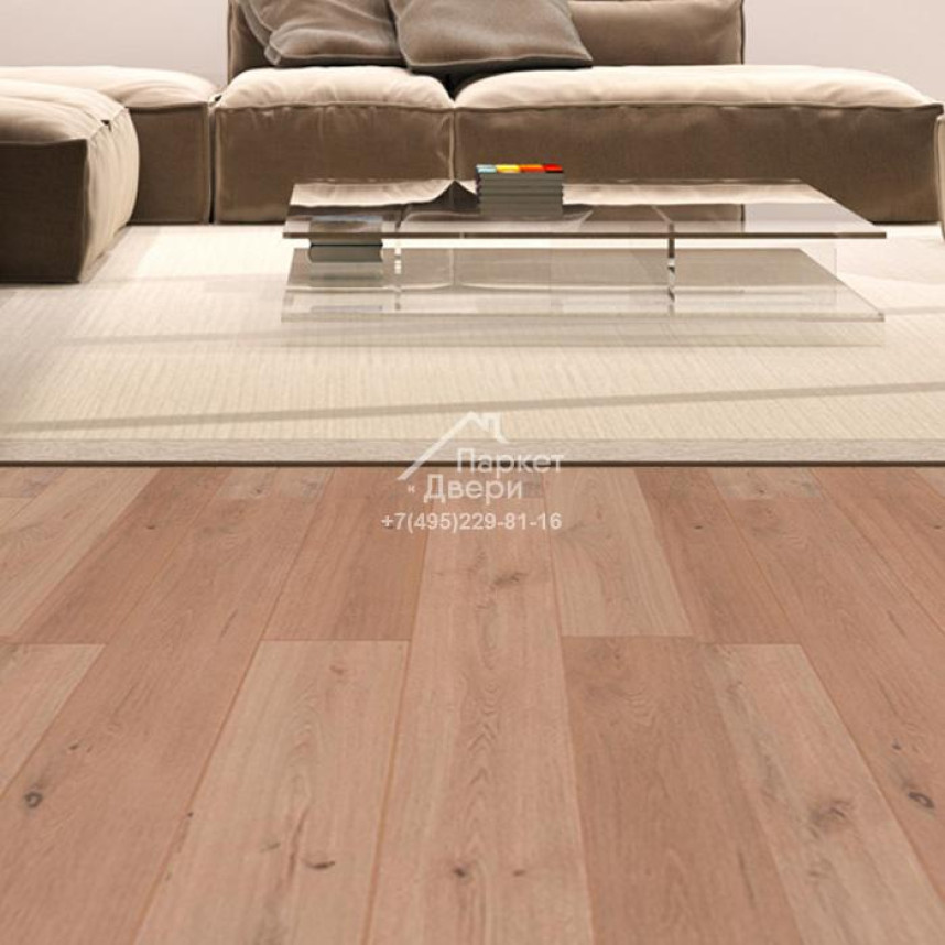 Ламинат Kronotex (Кронотекс) Penthouse Дуб Чистый R1225 1375x188x12mm-1