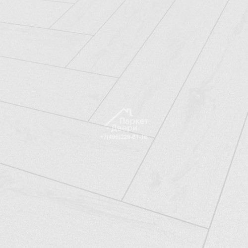 Виниловый пол Falquon The Floor  Herringbone White D2935 HB 740x148x6мм