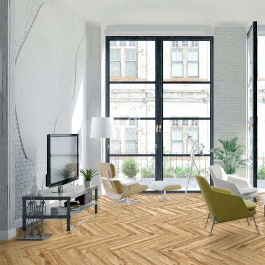 Виниловый пол Falquon  The Floor  Herringbone P1004 Riley Oak 740x148x6мм-1