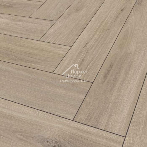Виниловый пол Falquon The Floor  Herringbone  P6001 Tuscon Oak 740x148x6мм