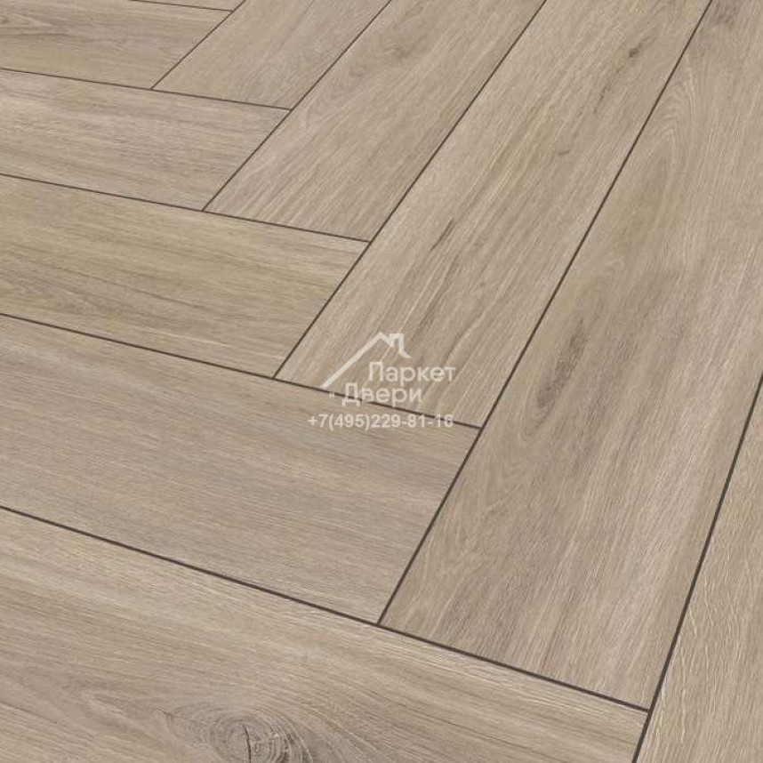 Виниловый пол Falquon The Floor  Herringbone  P6001 Tuscon Oak 740x148x6мм