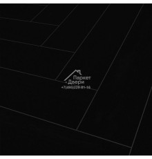 Виниловый пол Falquon The Floor  Herringbone U190 BLACK 740x148x6мм