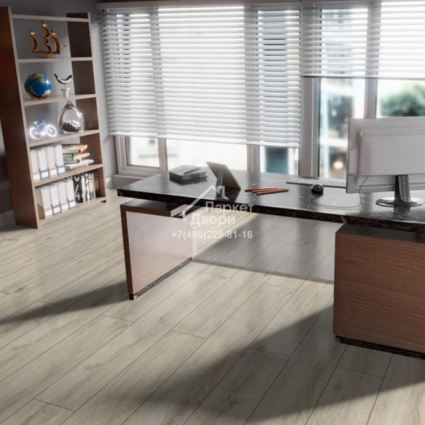 Виниловый пол The Floor Wood P1001 Dillon Oak 5G 1500x200x6мм-1