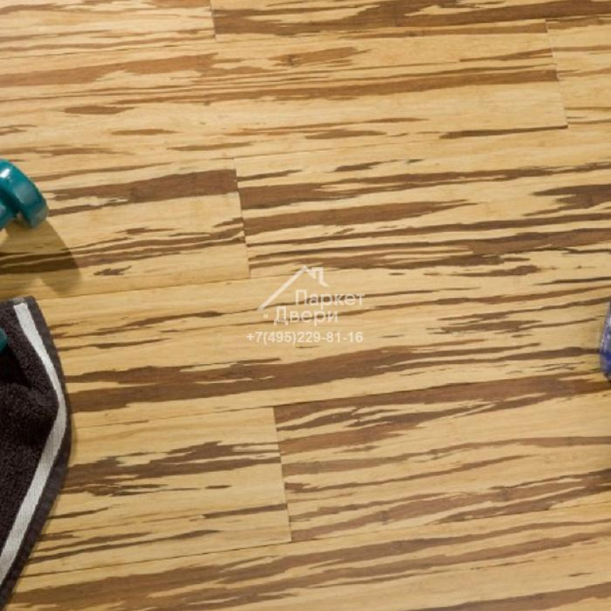 Инженерная доска Amigo Бамбук HDF Зебра HDF 0013 915х130х12 мм-1