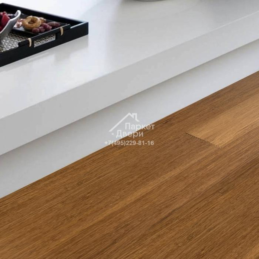 Массивный паркет из бамбука Jackson Flooring Hi-Tech HDF Кофе AM 0006 900х130х14 мм-1