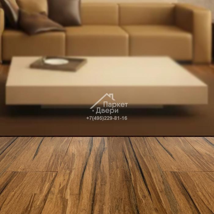 Массивный паркет из бамбука Jackson Flooring Hi-Tech HDF Джангл AM 0008 915х127х14 мм-2