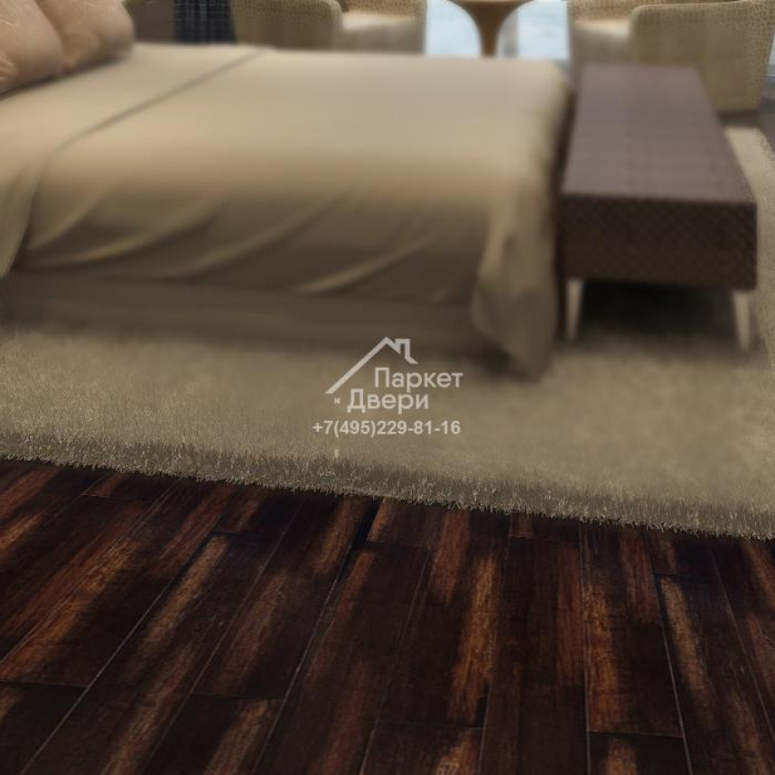 Массивный паркет из бамбука Jackson Flooring Hi-Tech 14 мм Черное Золото JF 0002 900х130х14 мм-1