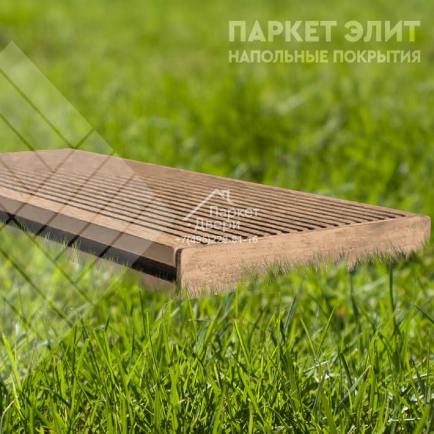 Террасная доска Goodeck полнотелая карамель 140х20х3000/4000 мм-1