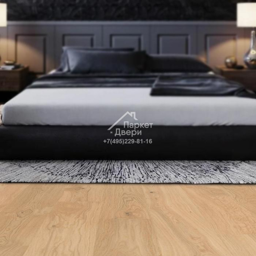 Паркетная доска PAR-KY Deluxe  Ivory Oak Rustik light DEXB+110 1810x166x12 мм-1