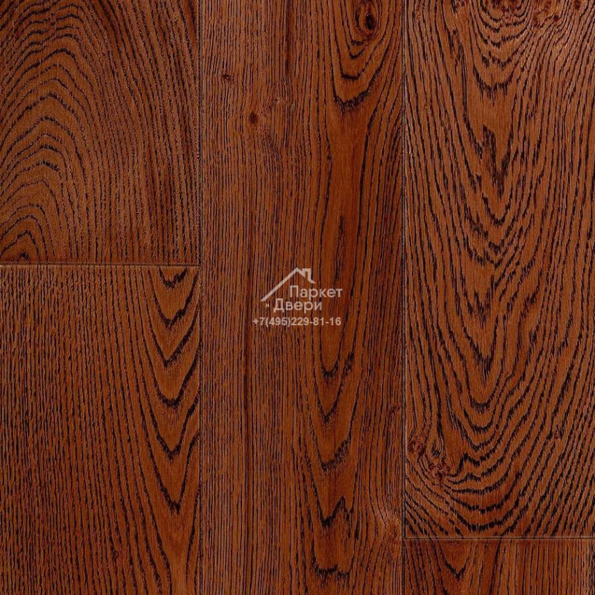 Инженерная доска Kraft Parkett Medium 2-х слойная доска Дуб Рустик Арт.803 400-1500x150x15-1