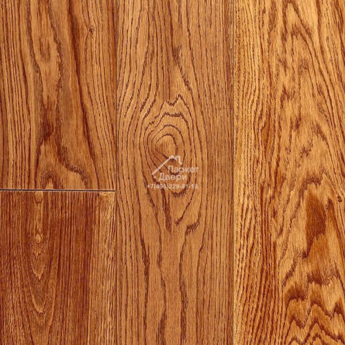 Инженерная доска Kraft Parkett Medium 2-х слойная доска Дуб Натур Арт.804 400-1500x150x15