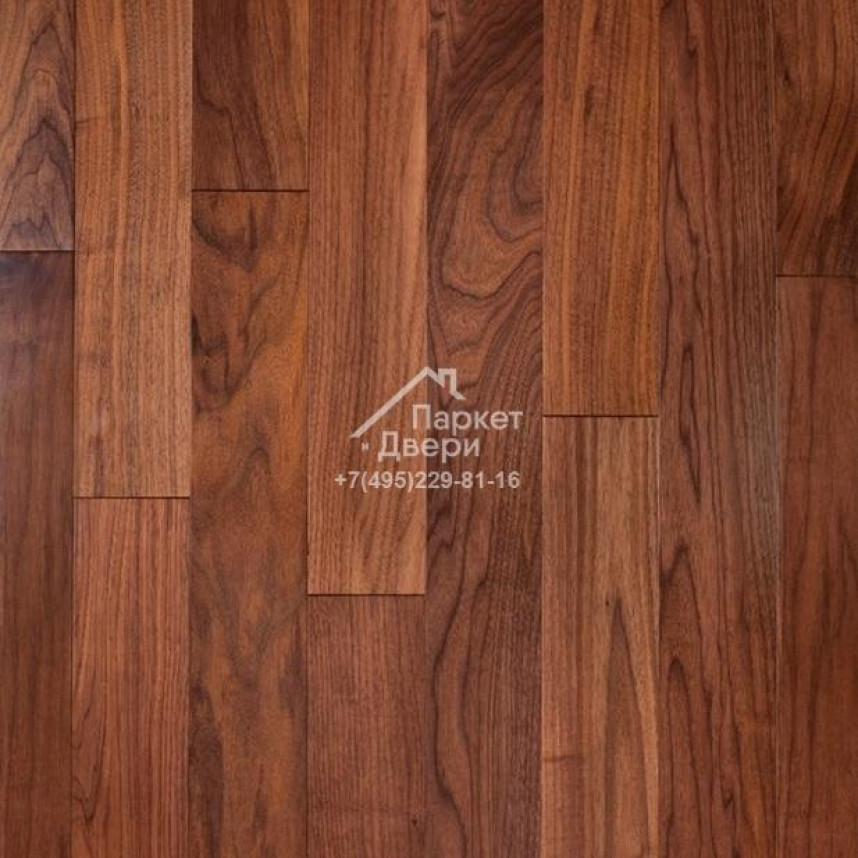 Инженерная доска Ablux Орех Американский (WALNUT) SELECT масло 400-1200x150x12-1